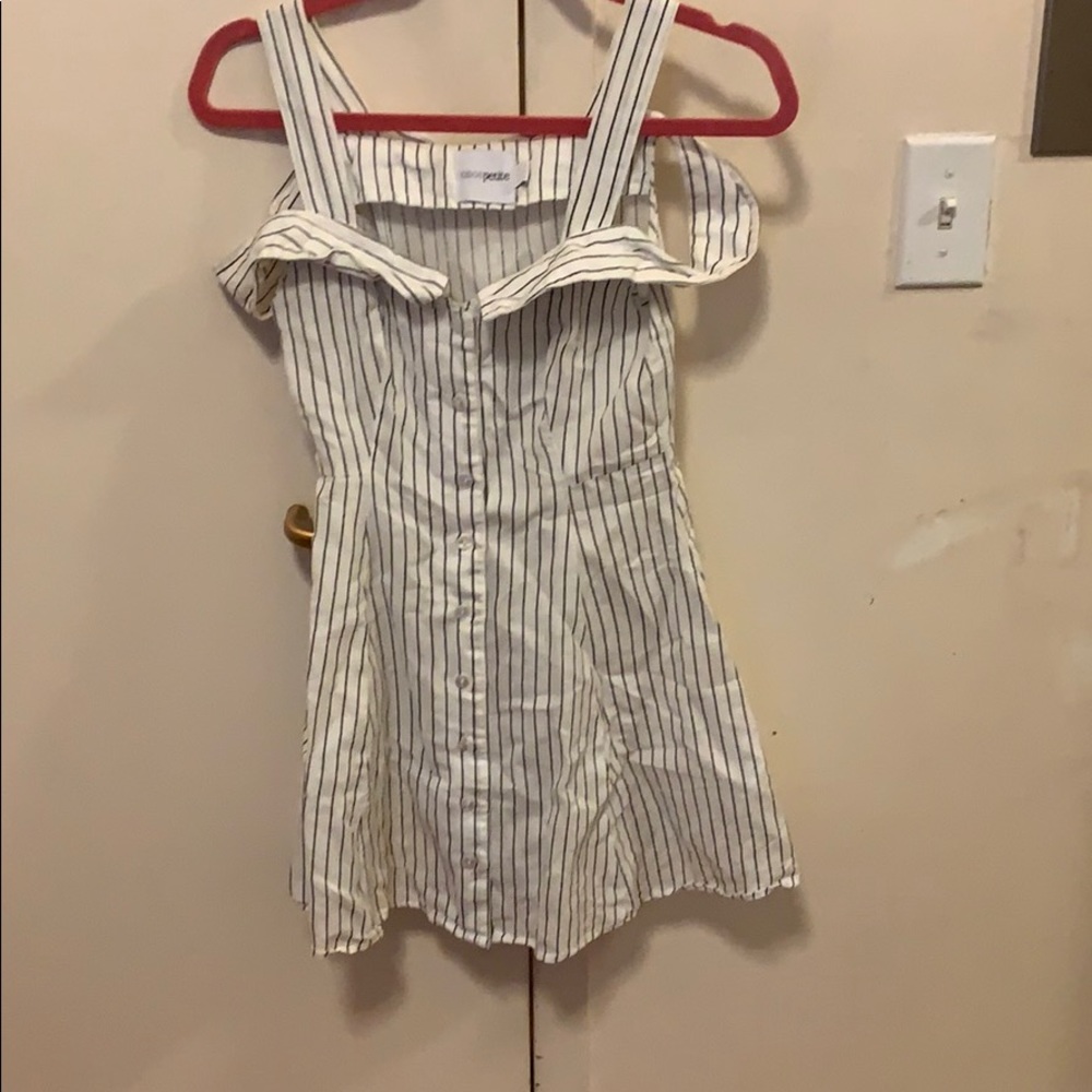 ASOS petite off shoulder dress